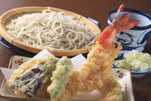大海老天もりそば